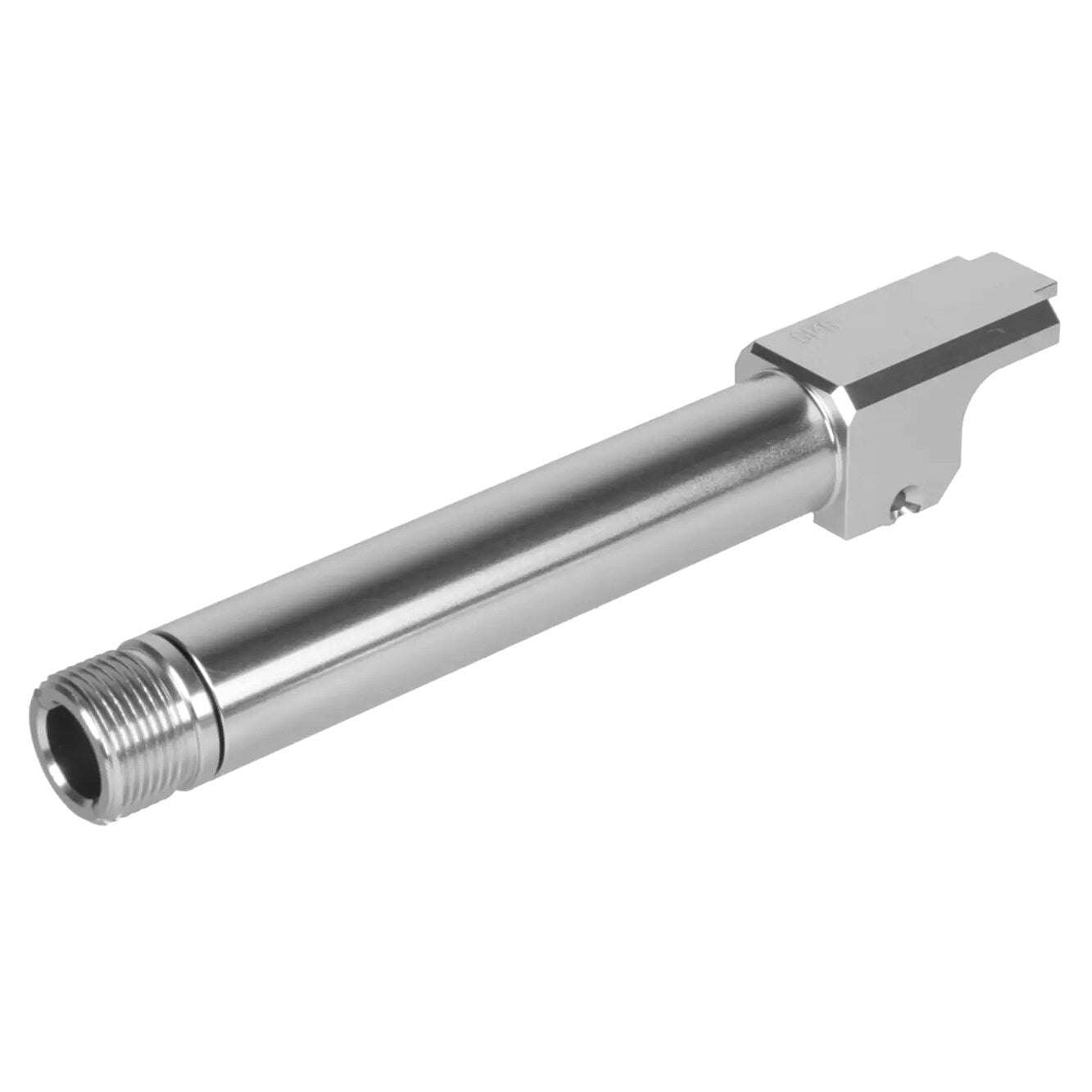 Lufa zewnętrzna Nine Ball Non-Recoiling 2 Way Fixed do replik Tokyo Marui Glock G19 gen.4 - Srebrna