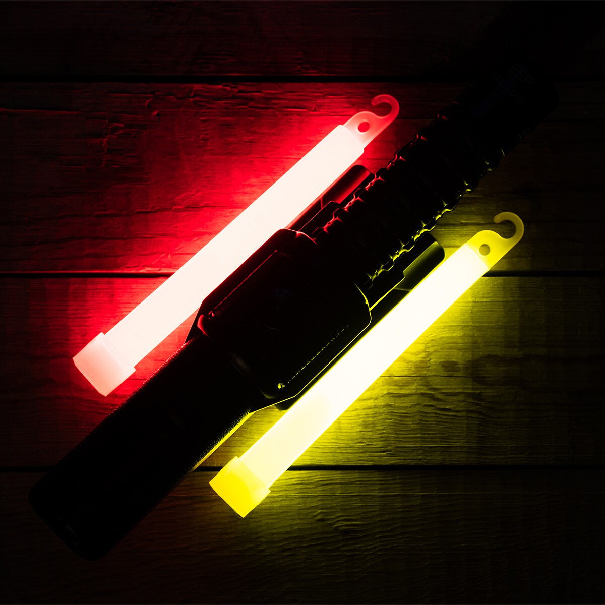 Oświetlenie chemiczne Helikon 6" - czerwone