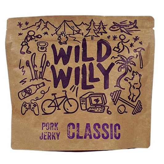 Suszona wieprzowina Wild Willy Pork Jerky Classic 100 g