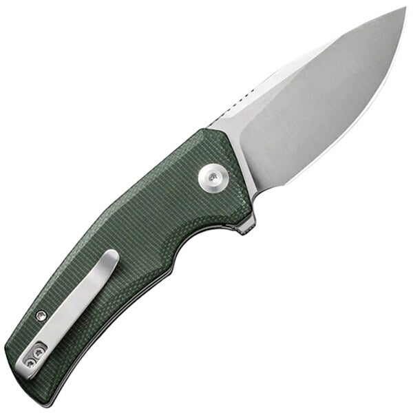 Nóż składany Civivi Regulatron Satin Nitro-V Canvas Micarta - Green
