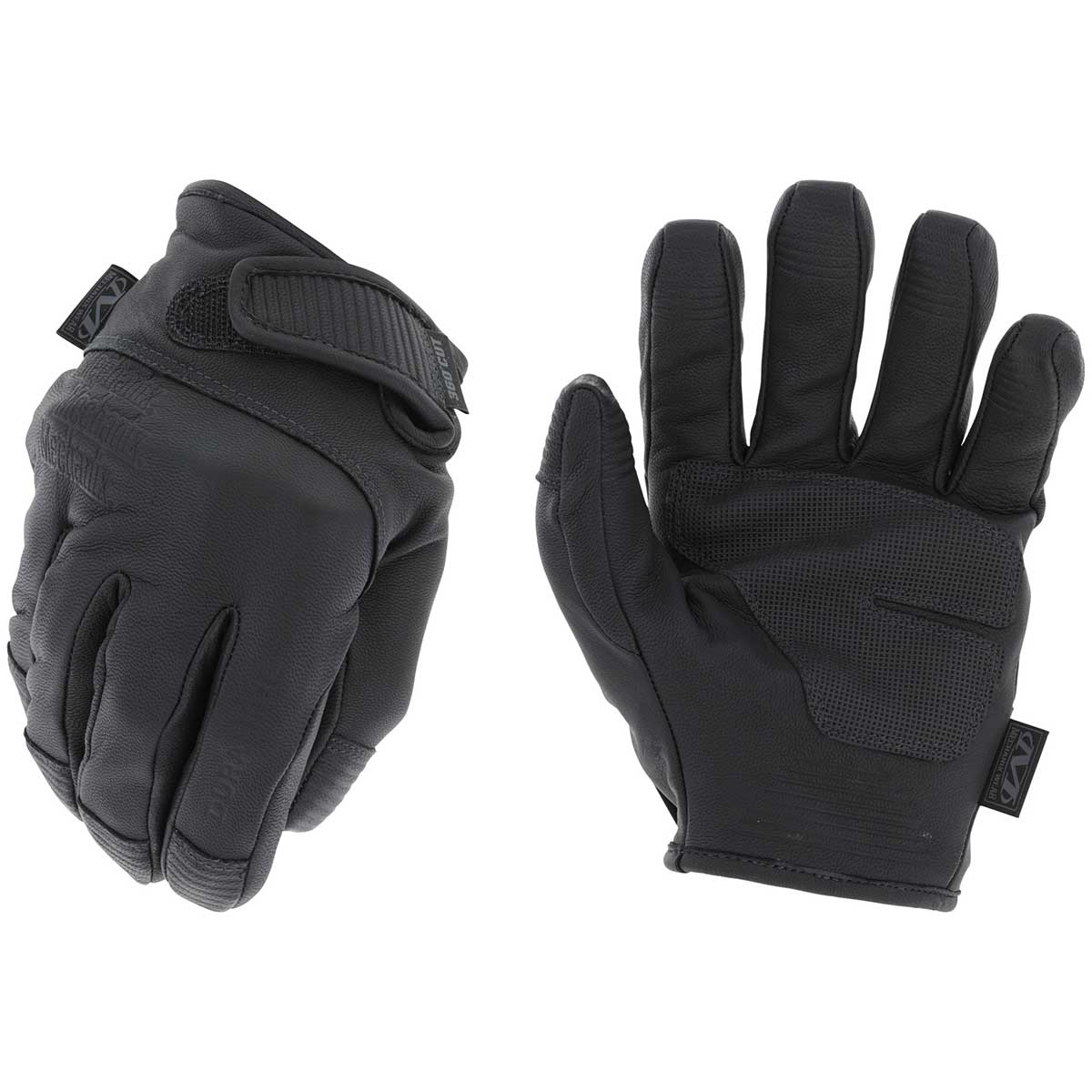 Rękawice antyprzekłuciowe Mechanix Durahide Leather Needlestick Law Enforcement - Black