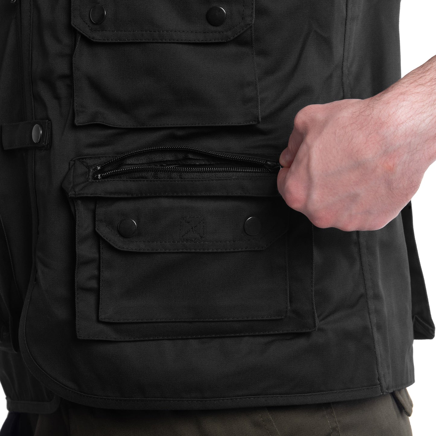 Bezrękawnik Mil-Tec - Black