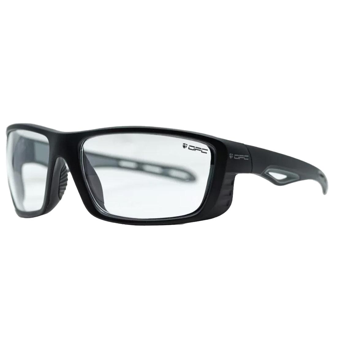 Okulary taktyczno-ochronne OPC Tactical Everest - Matt Black/Gray Clear