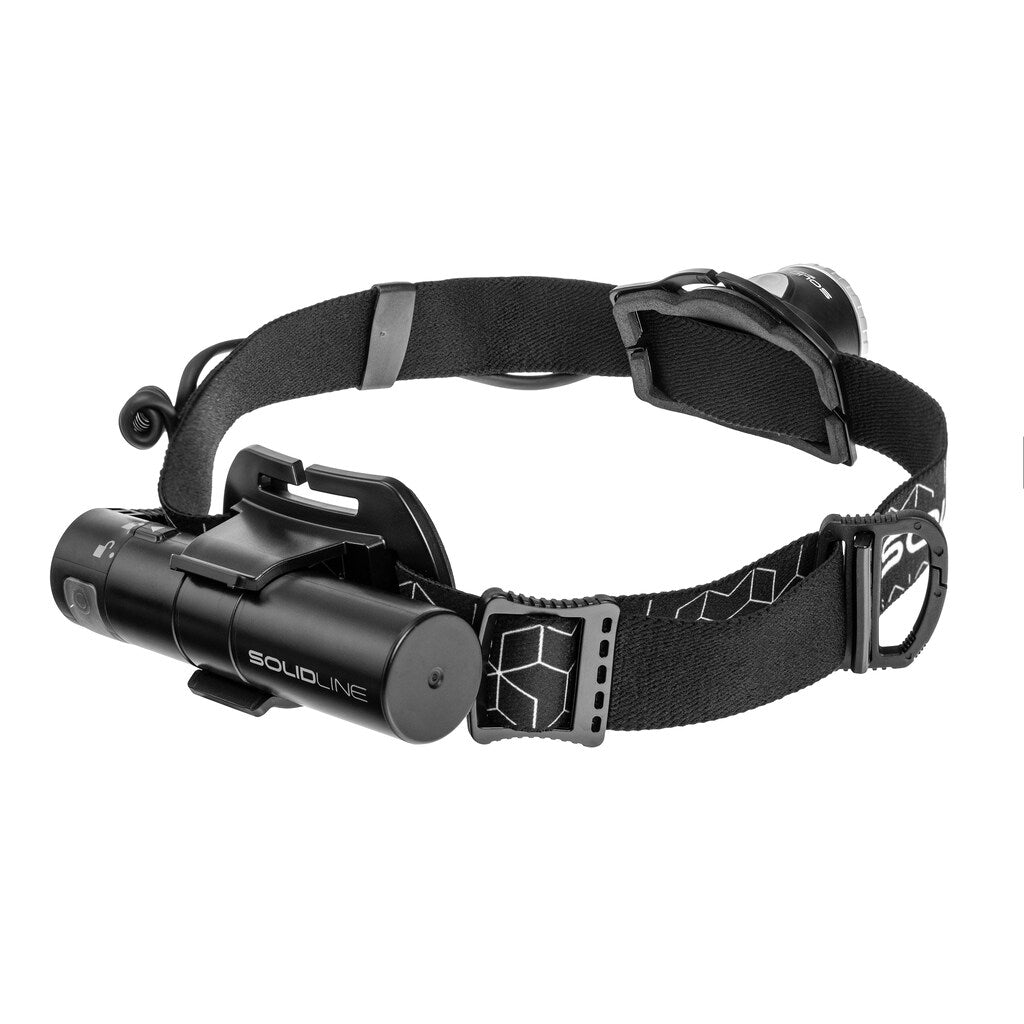 Latarka czołowa Ledlenser SH6R Solidline Black - 600 lumenów