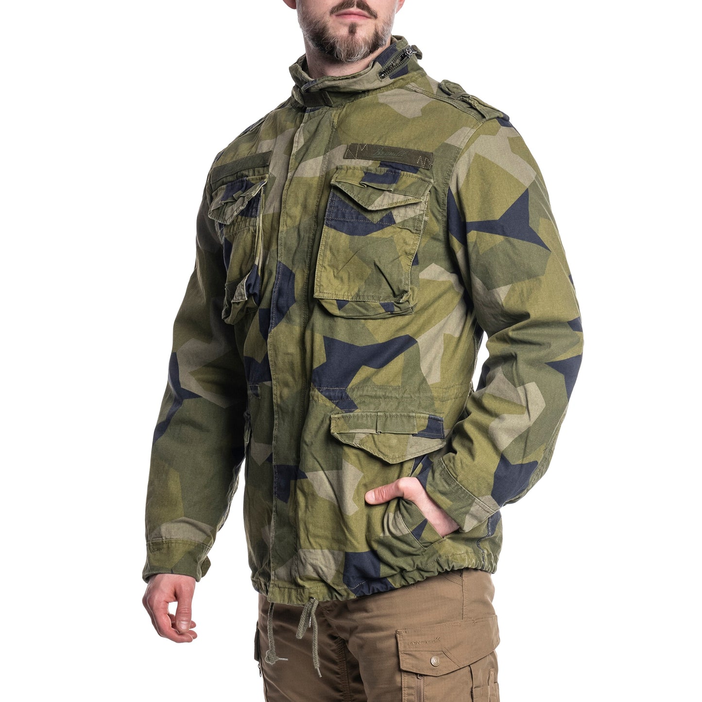 Kurtka Brandit M65 Giant - Swedish Camo