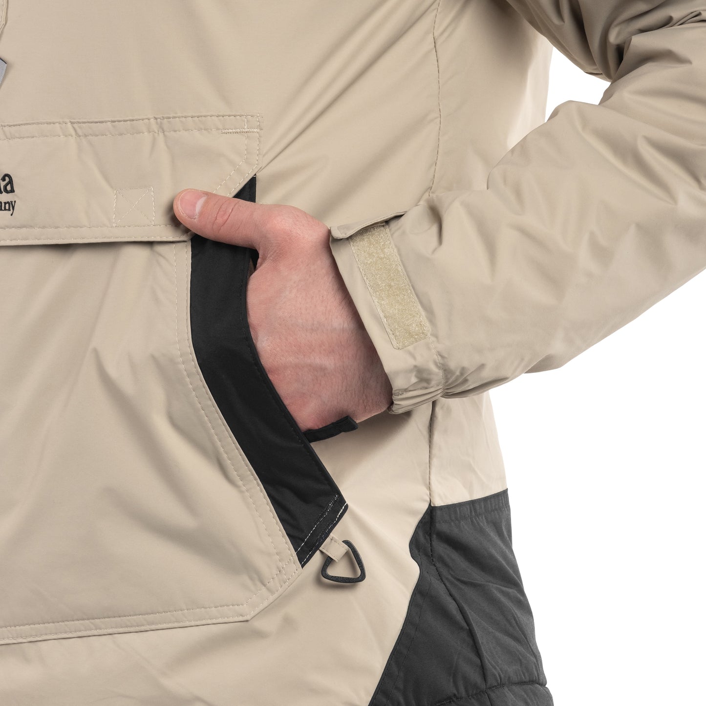 Kurtka Columbia Challenger Pullover Anorak - Ancient Fossil/Black