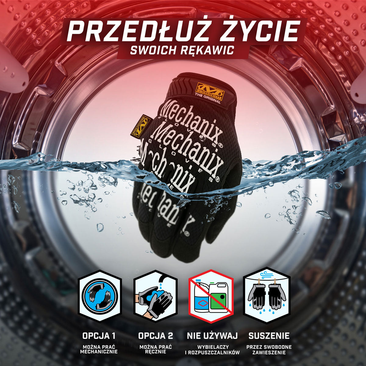 Rękawice taktyczne Mechanix Wear M-Pact - Brown