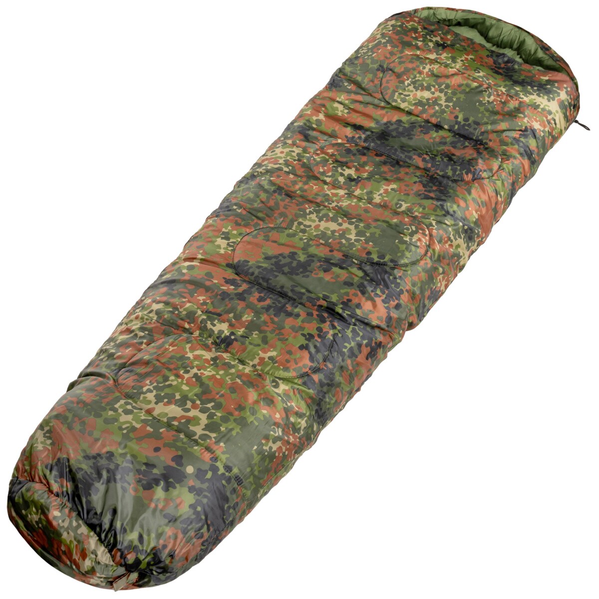 Śpiwór MFH Fox Outdoor Mummy - Flecktarn BW Camo