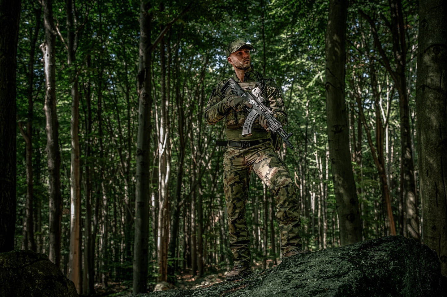 Spodnie wojskowe Pentagon BDU 2.0 - wz.93 Pantera PL Woodland