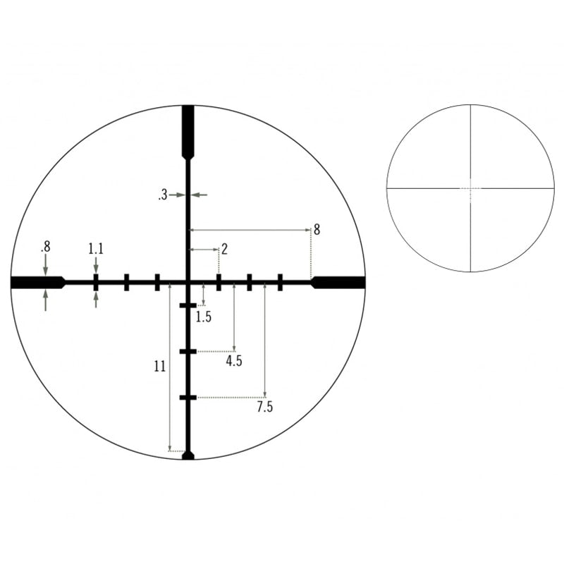 Luneta celownicza Vortex Crossfire II 4-12x40 1" AO BDC