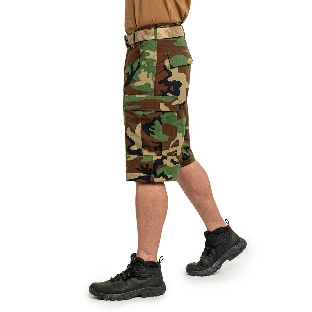 Szorty Helikon BDU PoliCotton Ripstop - US Woodland