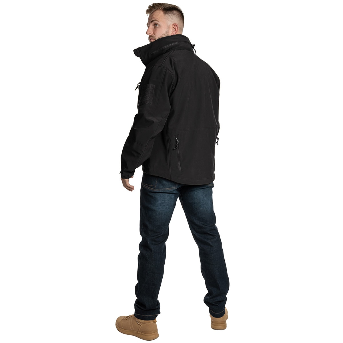 Kurtka Helikon Gunfighter Softshell Shark Skin Windblocker - Ash Grey