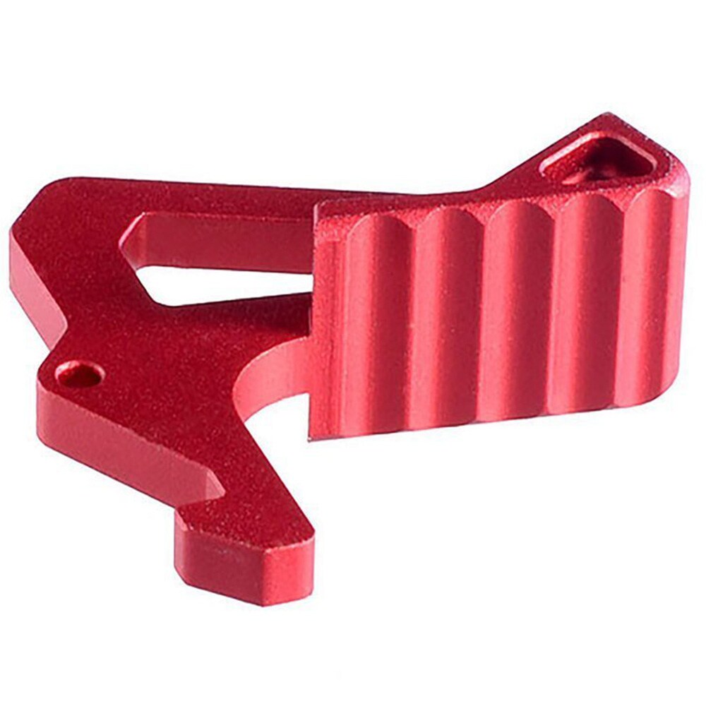Zatrzask dźwigni przeładowania Strike Industries Charging Handle Extended Latch - Red