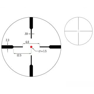 Luneta celownicza Vortex Crossfire II 1-4x24