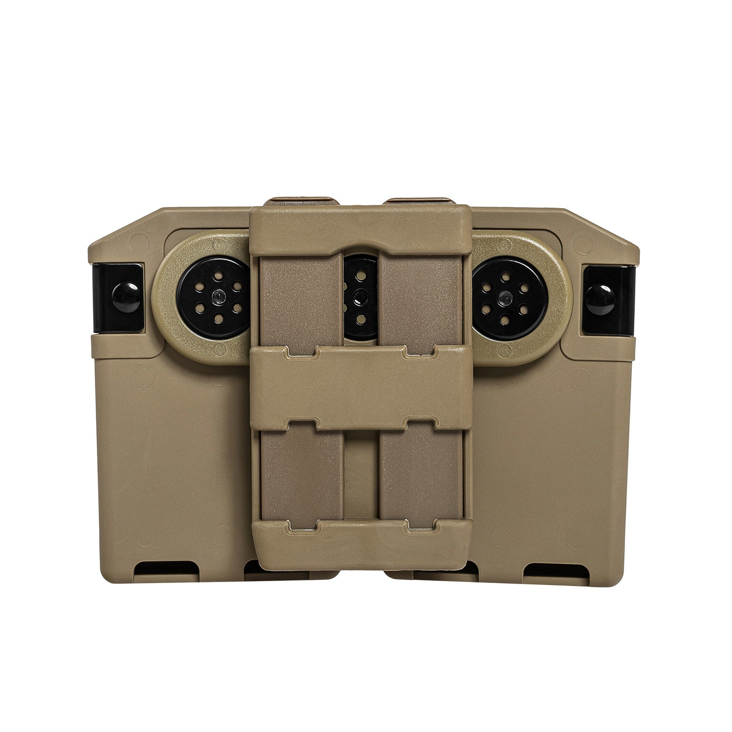 Podwójna ładownica obrotowa ESP z montażem UBC-04-2 na magazynki do AR-15 - Khaki