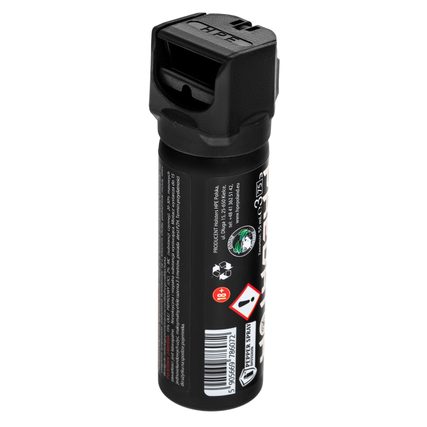 Gaz pieprzowy Predator 75 ml - strumień