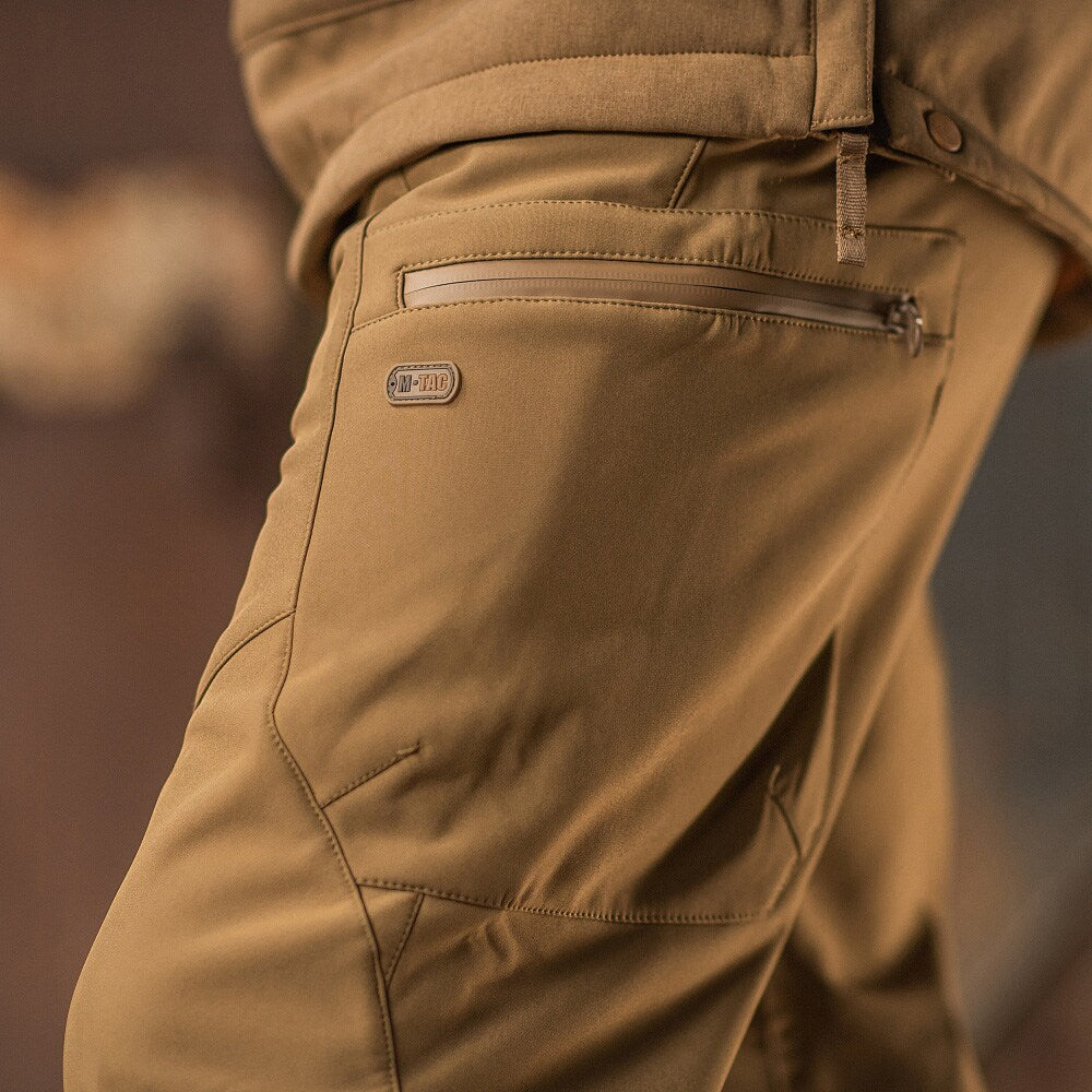 Spodnie M-Tac Softshell Winter - Coyote