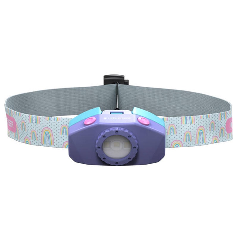 Latarka czołowa Ledlenser KidLed 2 Lila - 40 lumenów