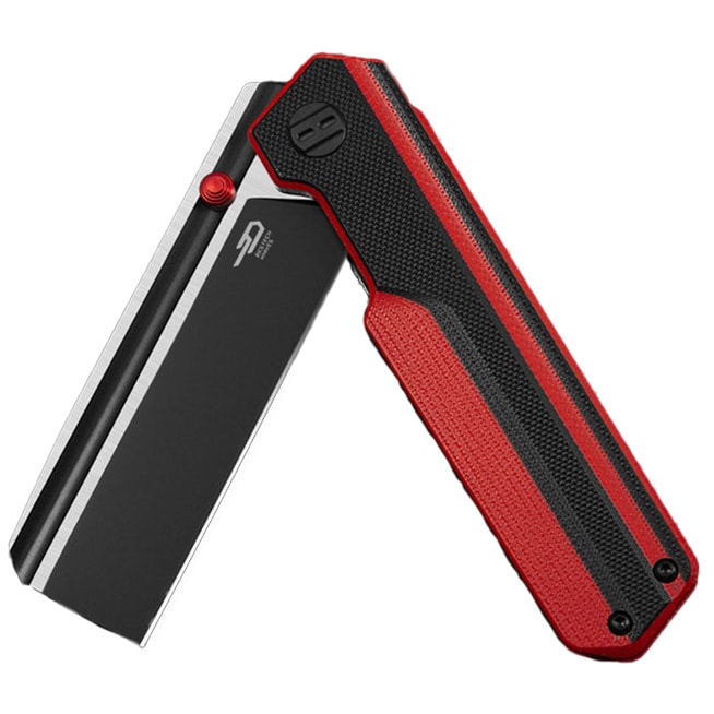 Nóż składany Bestech Knives Tardis - Two-Tone/Black Red