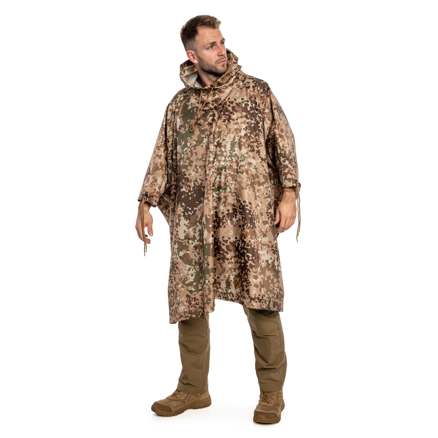 Ponczo Mil-Tec US Rip-Stop - Arid Fleck