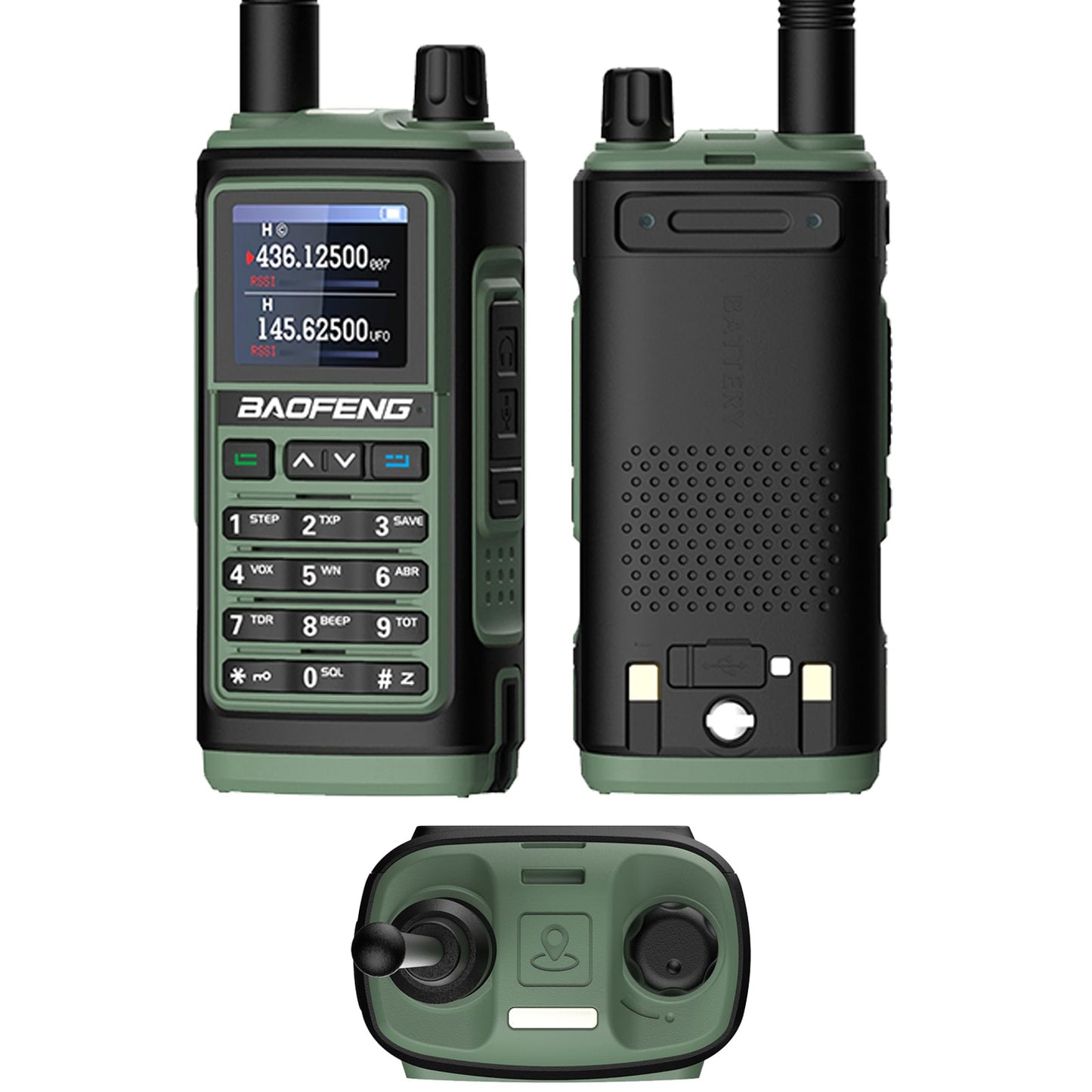 Radiotelefon Baofeng UV-17E 5W - Green