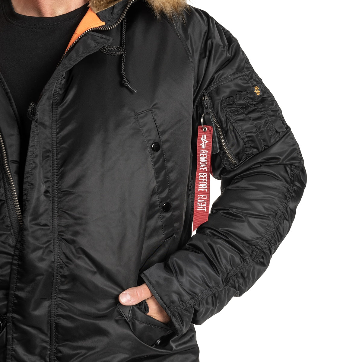 Kurtka Alpha Industries N3B VF 59 Fitted - Black