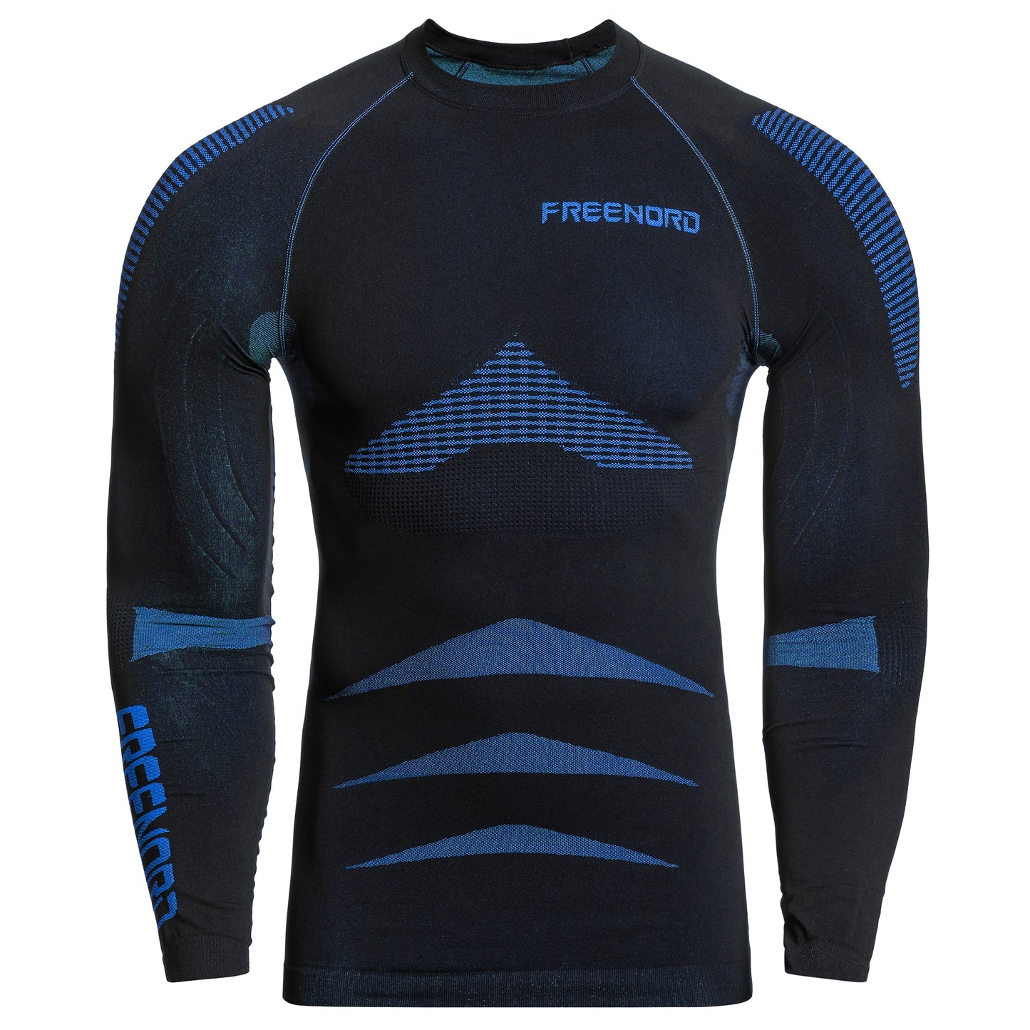 Koszulka termoaktywna FreeNord EnergyTech Long Sleeve - Black/Blue