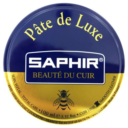 Pasta do butów Saphir BDC Pate De Luxe 100 ml - bezbarwna
