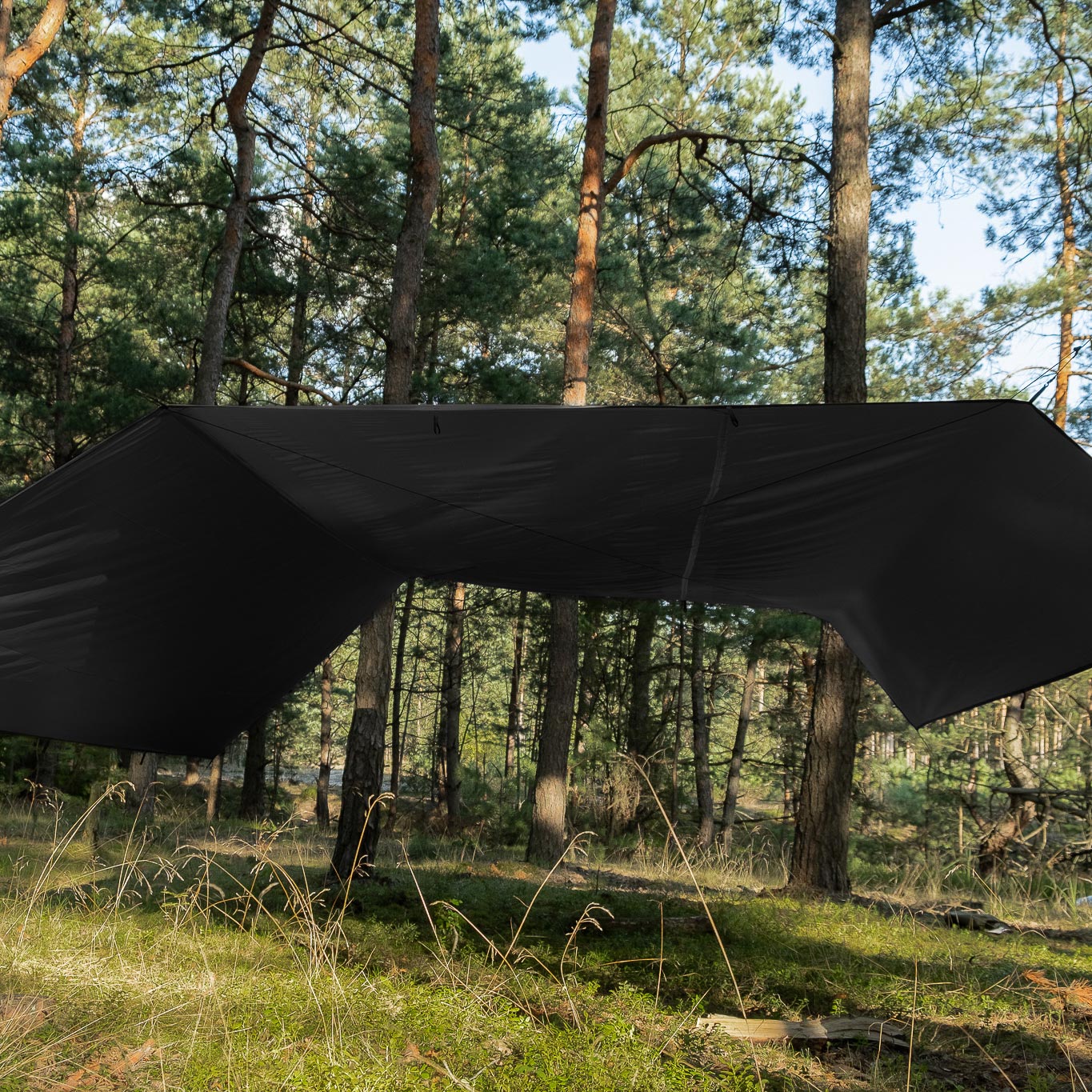 Płachta biwakowa TigerWood Termo Tarp T2 4,5 x 4,5 m - Olive