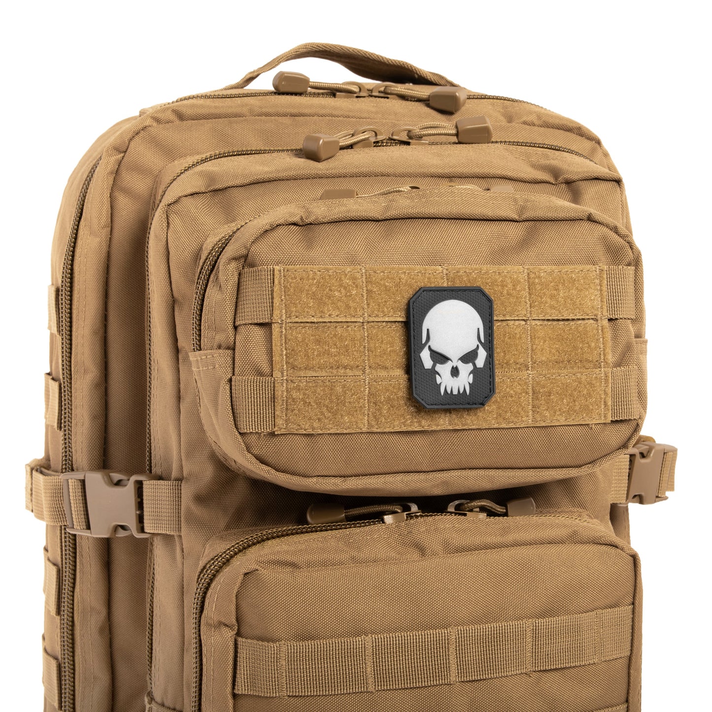 Naszywka Mil-Tec 3D Skull SM - Black