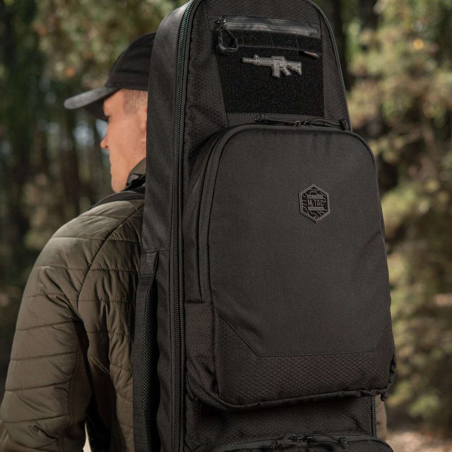 Pokrowiec M-Tac na broń Elite Hex 105 cm - Black