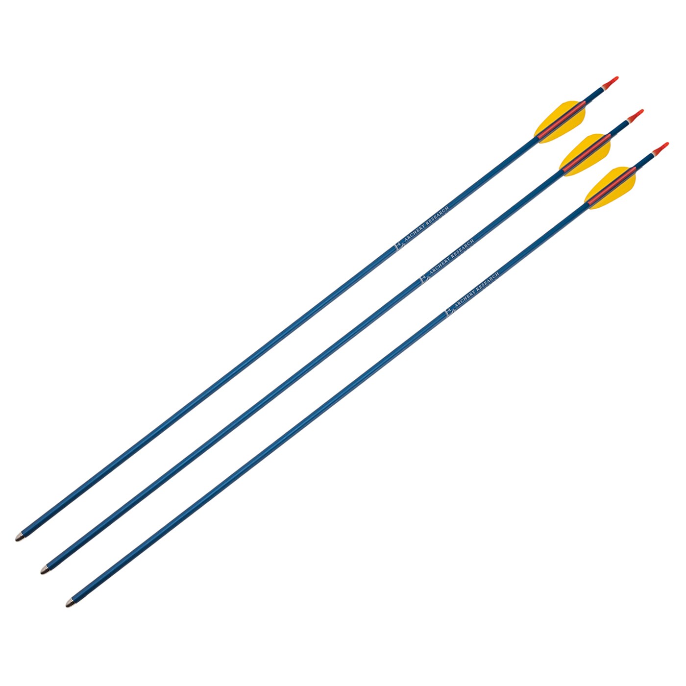 Strzała aluminiowa Poe Lang 30" 7,6 mm Blue - zestaw 3 szt.