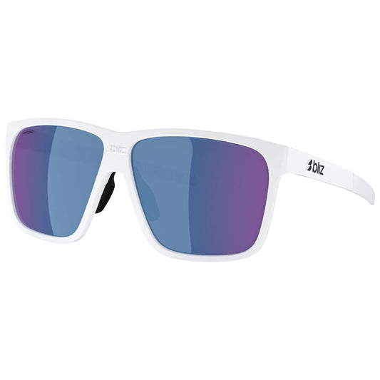 Okulary przeciwsłoneczne Bliz Vision - White Grey / Blue Mirror