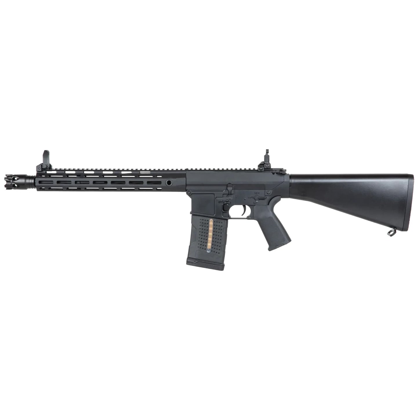 Karabin wyborowy AEG A&K SR25-P-E2 M-LOK-20 z polimerową kolbą - Black