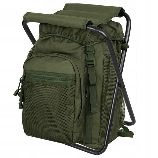 Plecak z krzesłem Mil-Tec 20L Olive
