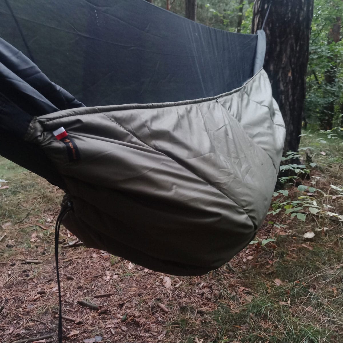 Podpinka hamakowa TigerWood Underquilt Marra 2.0 200 cm - Olive