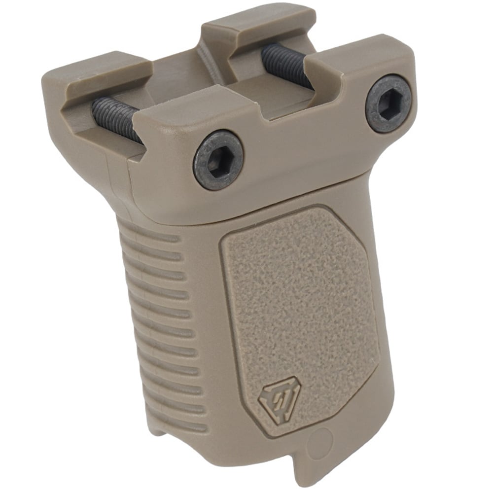 Chwyt przedni Strike Industries Picatinny Angled Vertical Grip Short - Flat Dark Earth
