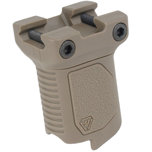 Chwyt przedni Strike Industries Picatinny Angled Vertical Grip Short - Flat Dark Earth