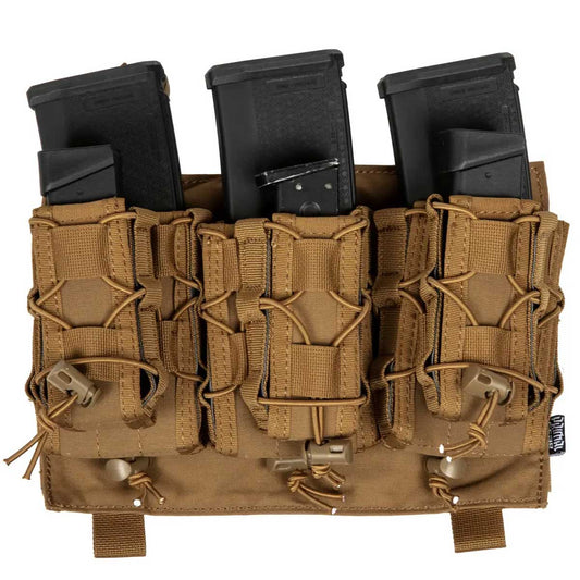Panel z ładownicami Primal Gear Serbel do kamizelek taktycznych - Coyote Brown