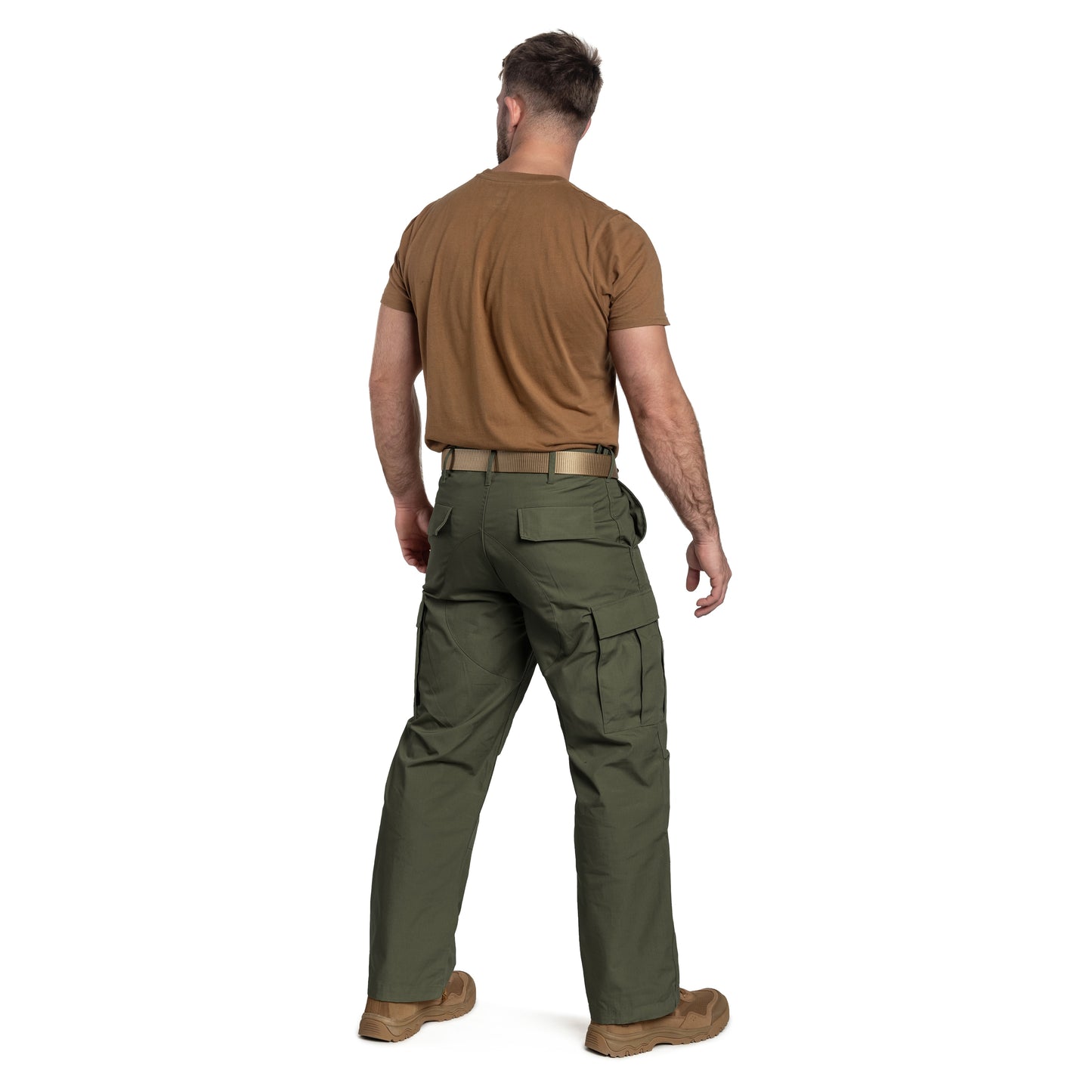 Spodnie Helikon BDU PolyCotton Rip-Stop - Olive Green