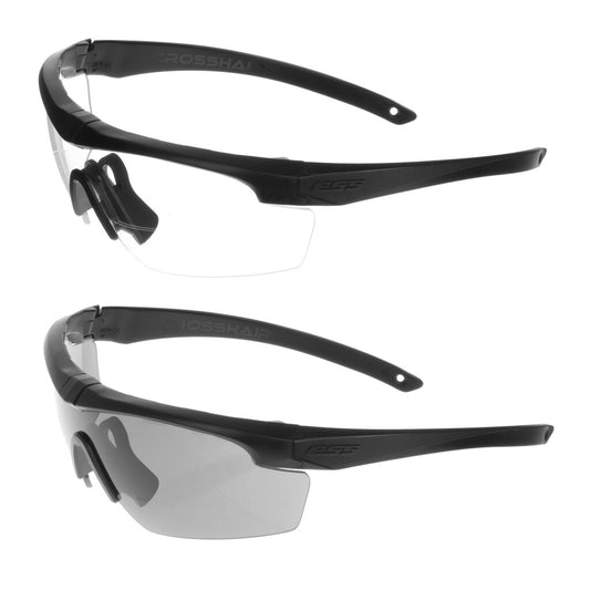 Okulary taktyczne ESS Crosshair 2x Clear/Smoke Gray