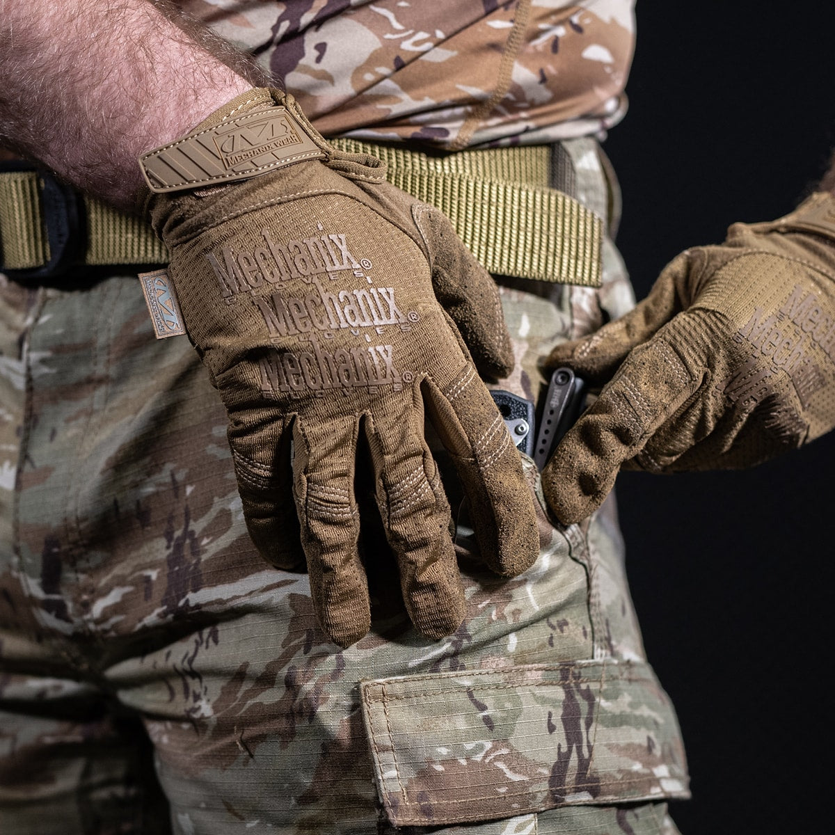 Rękawice taktyczne Mechanix Wear Specialty Vent - Coyote