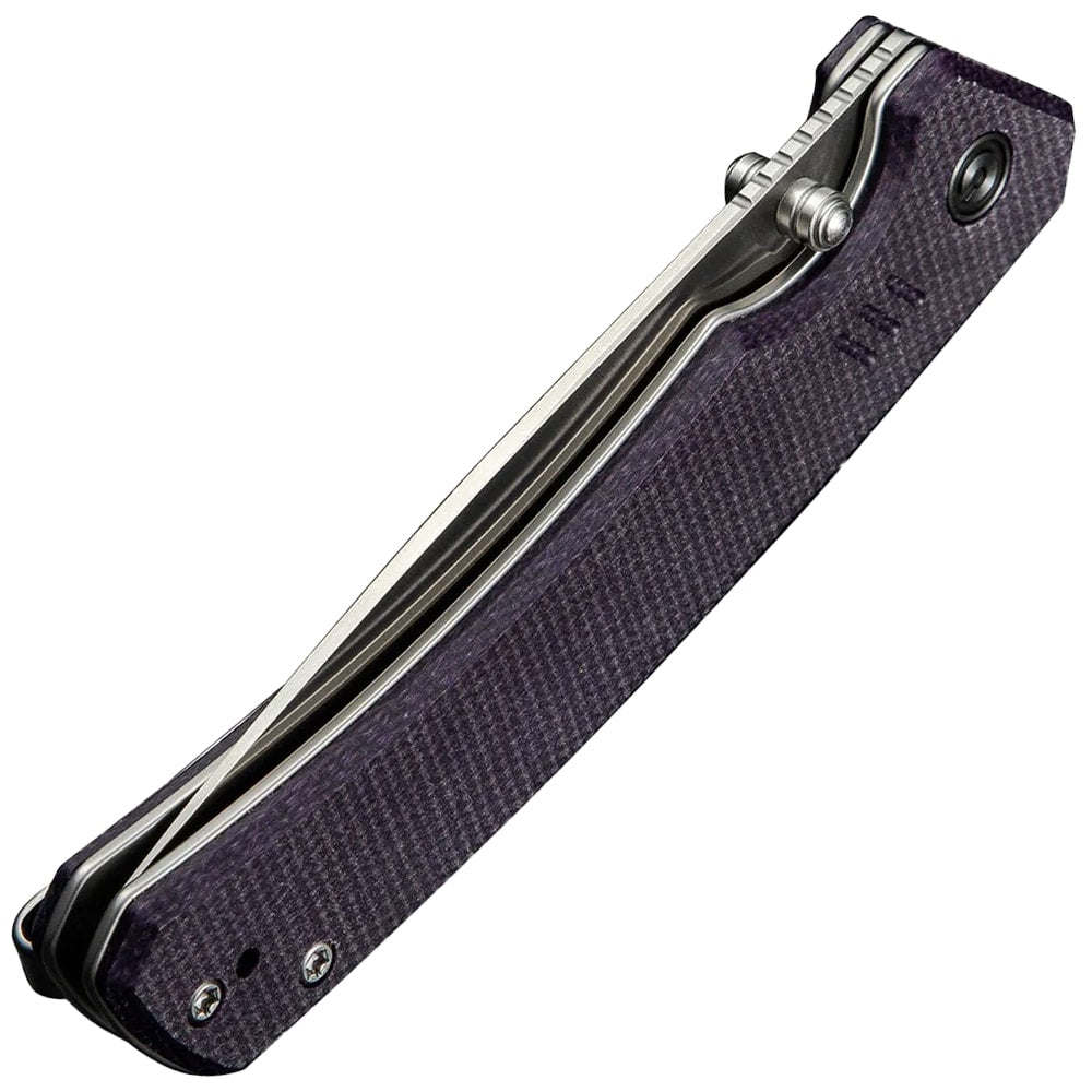 Nóż składany Civivi Merit - Satin/Purple Canvas Micarta