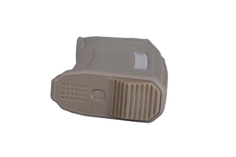 Magazynek ASG PTS Mid-Cap EPM 150 kulek do replik typu M4/M16 - Dark Earth