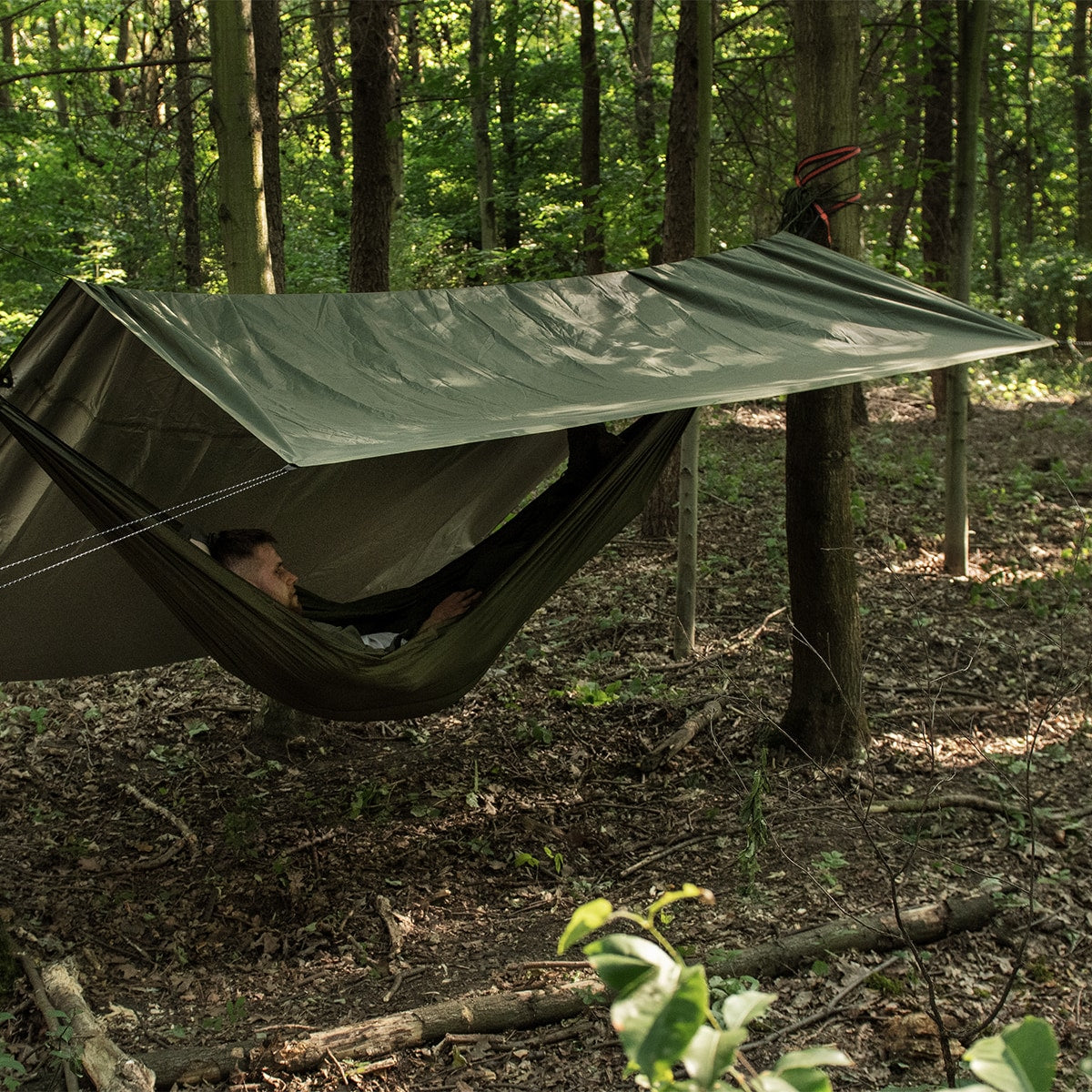 Płachta biwakowa Badger Outdoor X-Thermo Tarp Olive