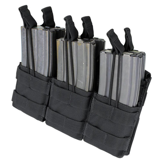 Potrójna ładownica Condor Triple Stacker M4 Mag Pouch - Black