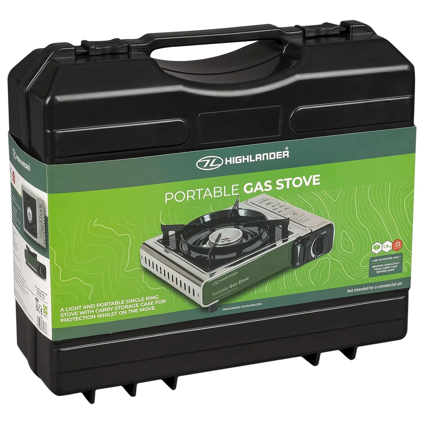 Kuchenka turystyczna Highlander Outdoor Portable Gas Stove - Green