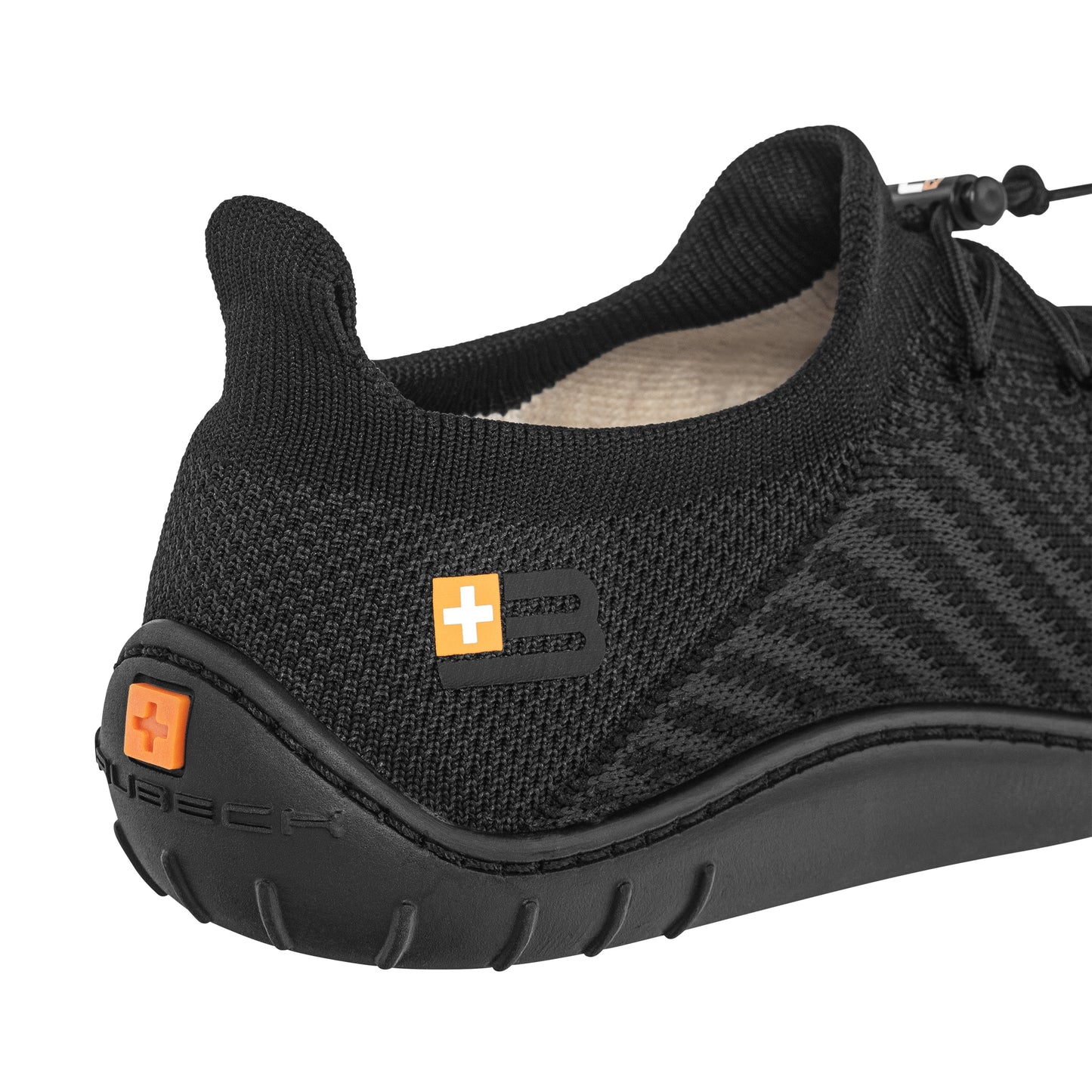 Buty damskie Brubeck Barefoot Merino - Czarne