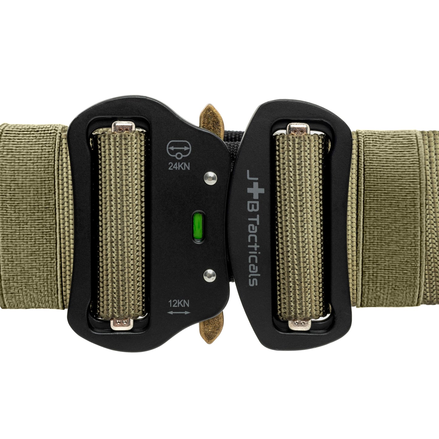 Pas taktyczny JB Tacticals MOLLE Laser Cut z pasem wewnętrznym - Green