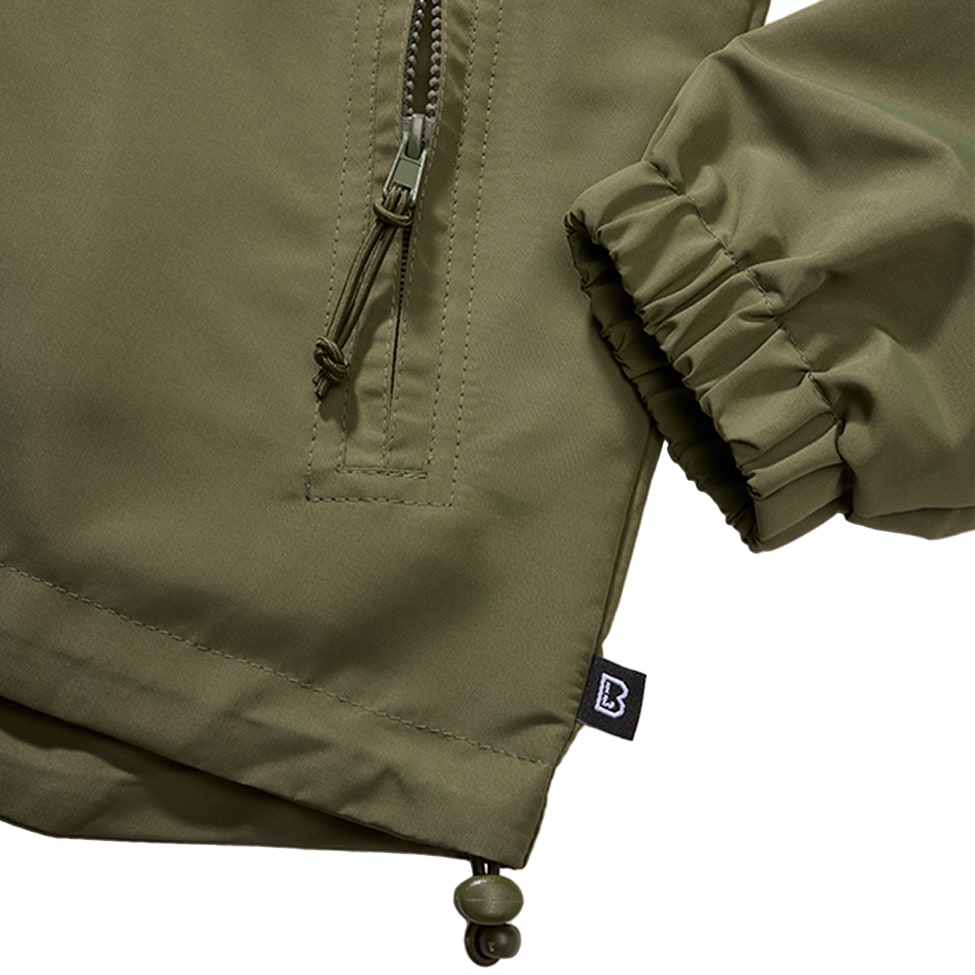 Kurtka damska Brandit Summer Windbreaker Frontzip - Olive